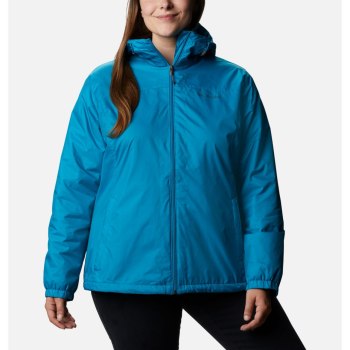 Columbia Switchback Sherpa Lined Plus Size, Chamarras Azules Para Mujer | 085317-IYE